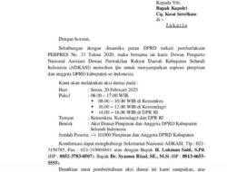 Tak Kalah Dengan Para Kades, Asosiasi DPRD Kabupaten se Indonesiapun Akan Demo di Jakarta