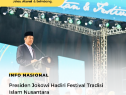 Presiden Jokowi Hadiri Festival Tradisi Islam Nusantara