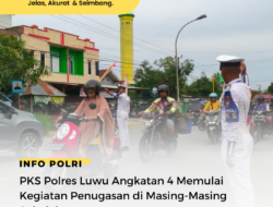 PKS Polres Luwu Angkatan 4 Memulai Kegiatan Penugasan di Masing-Masing Sekolah