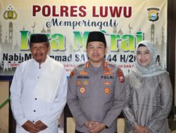 Kapolres Luwu Ajak Personil Tingkatkan Keimanan Melalui Peringatan Isra Mi’raj Nabi Muhammad SAW 2023/1444 H.