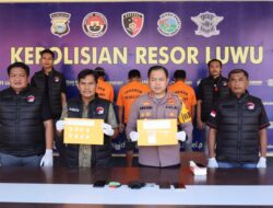 Satnarkoba Polres Luwu Kembali Gagalkan Peredaran Gelap Narkotika, Total 53,17 Gram Sabu Disita