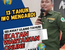 Meriahkan Ultah ke-8 IWO Sulsel Gelar Webinar Etika Jurnalisme Digital