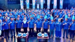 Perkuat Soliditas Partai, Wakil Bupati Luwu “M.Dhevy Bijak Pawindu,SH” Hadiri Rakerda Partai Demokrat Sulsel