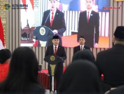 Wamen Ossy Lantik Pejabat Pengawas dan Fungsional Sebagai Ujung Tombak dalam Pelayanan Pertanahan