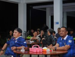 Nobar Prancis vs Spanyol, Bupati Luwu Bangun Kebersamaan