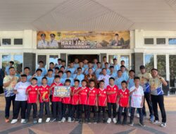 Sekda Luwu Lepas Tim Sepak Bola U-15 Menuju Kompetisi Tingkat Provinsi Sulawesi Selatan