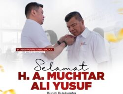Lantik Pengurus PMI Bulukumba, Adnan Purichta: Dari Dulu Pak Bupati Miliki Jiwa Kemanusiaan